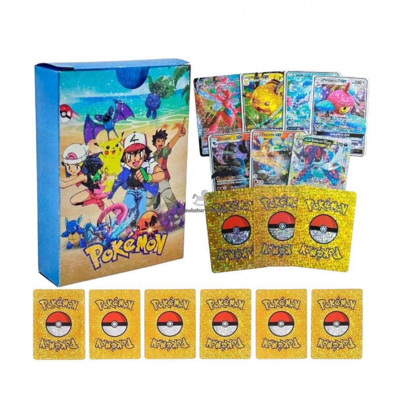 KARTY POKEMON KOLEKCJONERSKIE DIAMENTOWE 55PCS