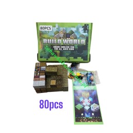 80PCS MAGNETYCZNY KLOCKI...