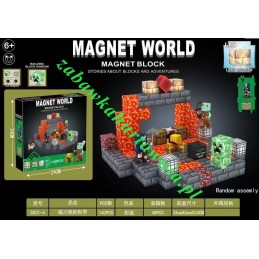 Klocki magnetyczne WORLD...
