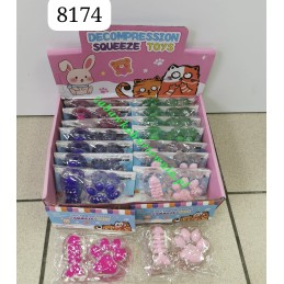 gniotek łapka i ryba