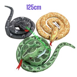 PLUSZOWA MASKOTKA WĘŻE 125CM