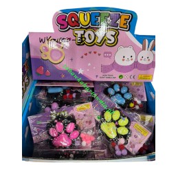 ZABAWKA GNIOTEK SQUISHY LAPKI
