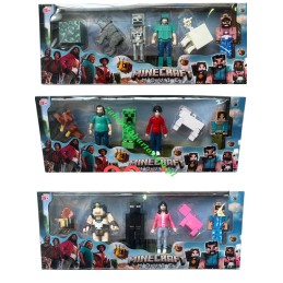 ZESTAW  FIGURKI Minecraft