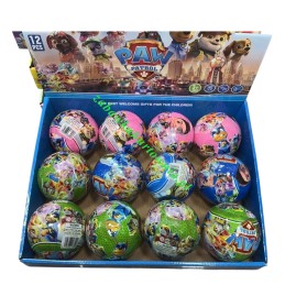 DUZO KULA Z FIGURKĄ PAW PATROL